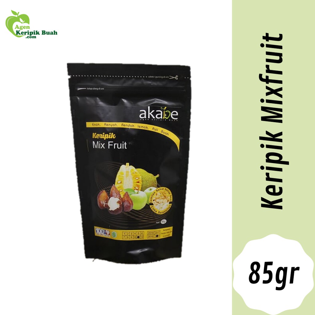 

MIX FRUIT 85gr/ KERIPIK NANGKA, KERIPIK APEL, KERIPIK SALAK/ OLEH-OLEH KHAS MALANG / KERIPIK BUAH MIXFRUIT