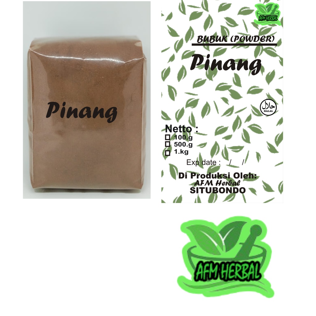 

BUBUK PINANG 1KG Herbal-Rempah-Tradisional