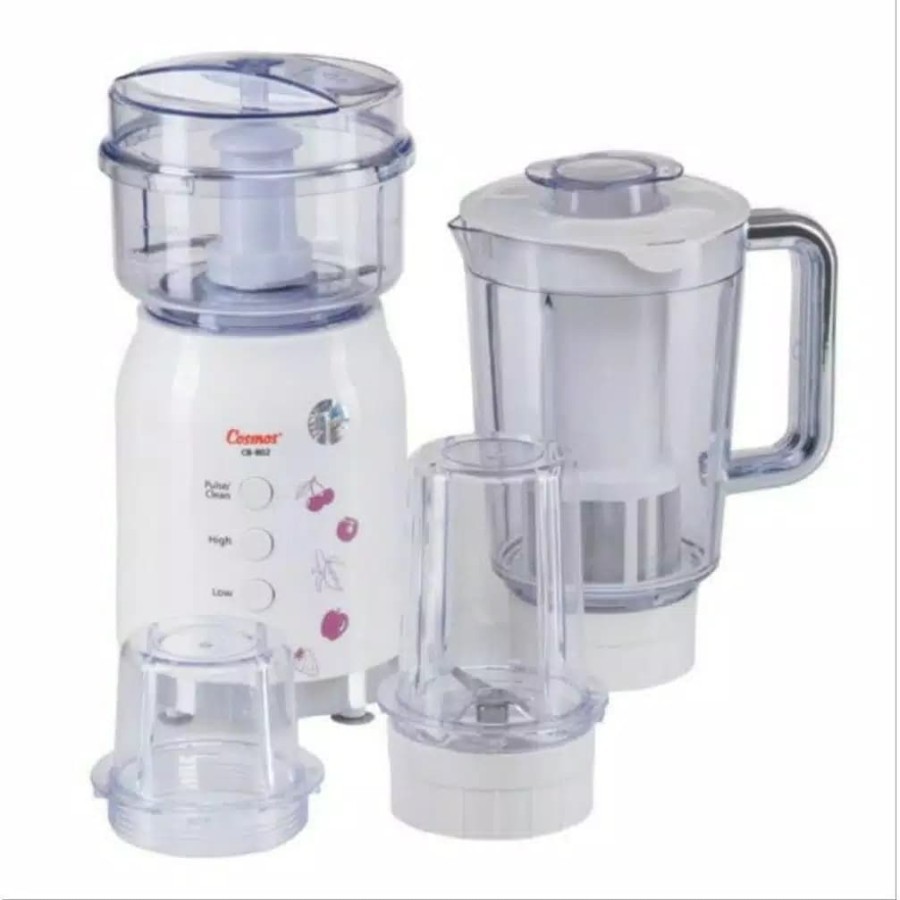 Blender Cosmos 4in1 CB-802P CB802P CB802 CB 802 P 1,2 Liter 1,2L Plastik Anti Pecah