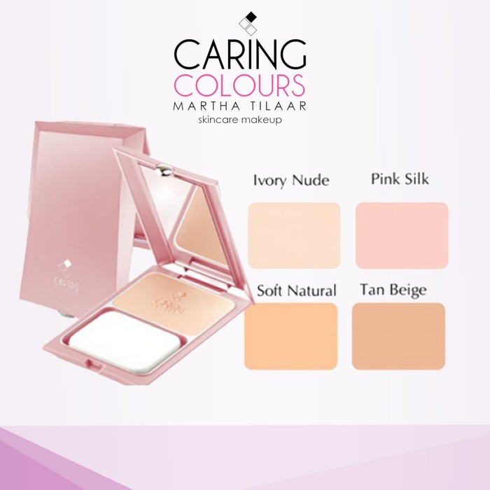 CARING COLOURS EVERLAST DUAL ACTION CAKE 01 IVORY NUDE