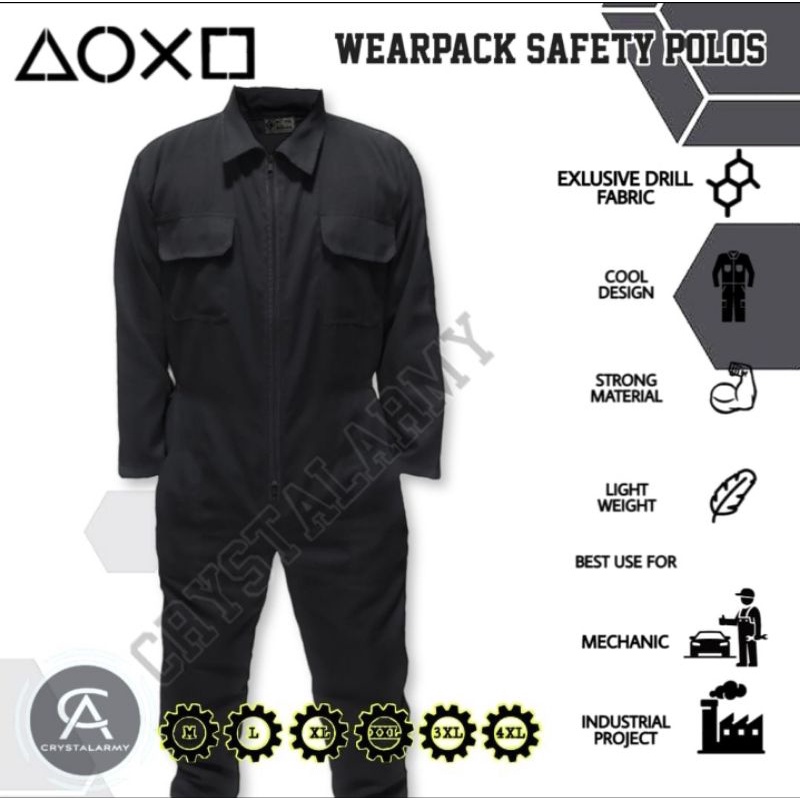 wearpack safety termurah / wearpack langsungan proyek grosir