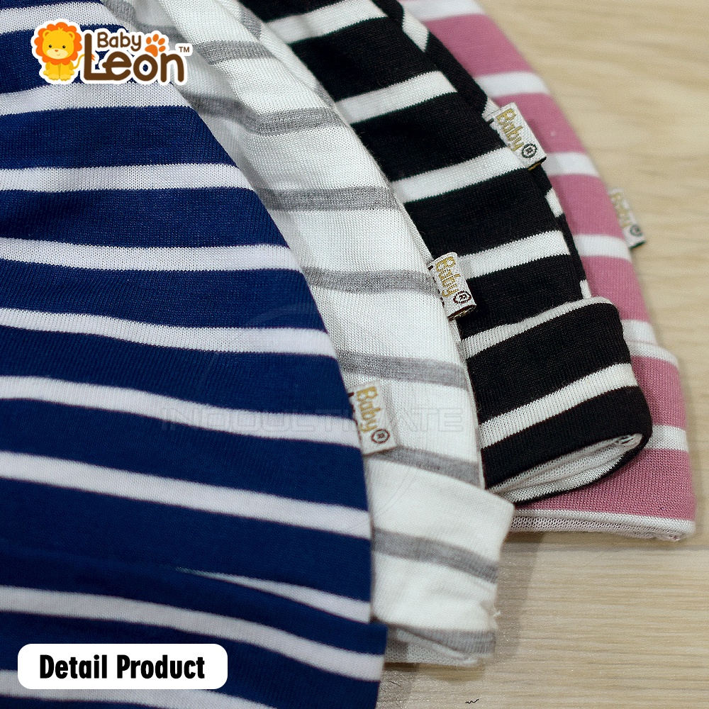 BH-801 Topi Bayi Newborn BABY LEON Topi Anak Bayi Baru Lahir Topi Bayi Laki Laki Perempuan Topi Bayi Kuncir Kupluk Bayi Baru Lahir Topi Bayi Baru Lahir Perlengkapan Bayi Baru Lahir