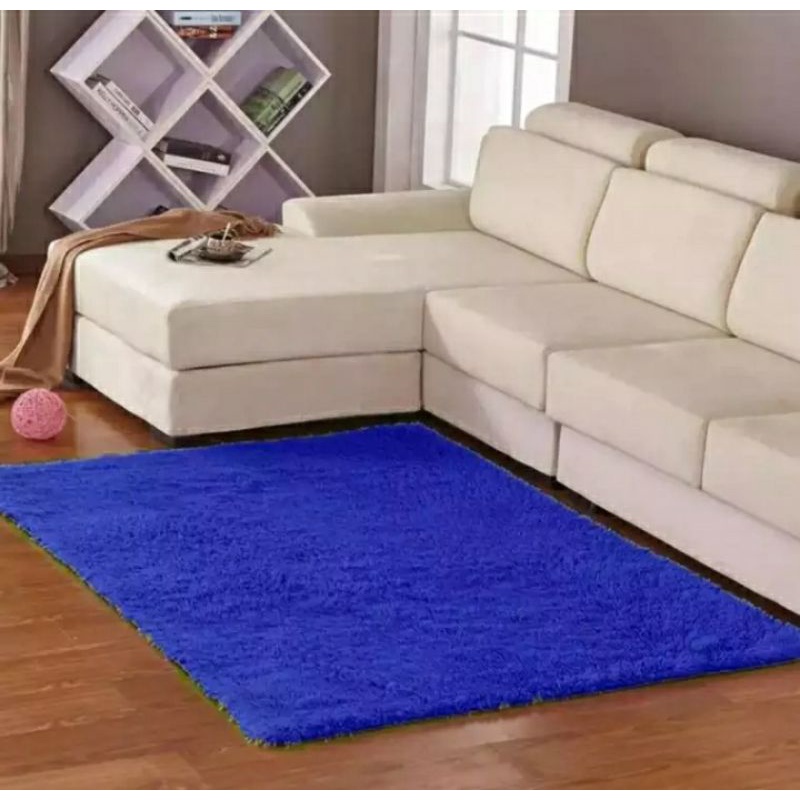 KARPET BULU PREMIUM QUALITY (INTERIOR RUANG TAMU) uk 170X100X3CM