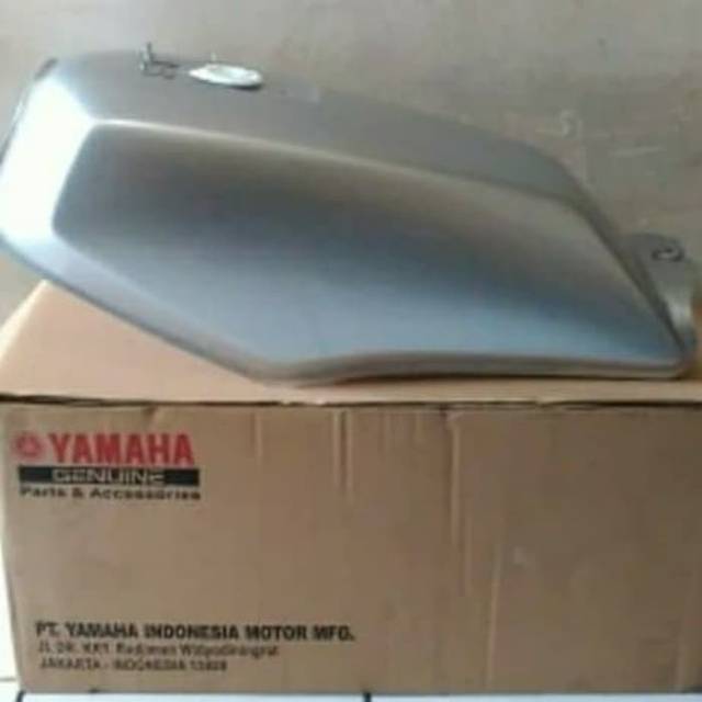 TANGKI BENSIN RX KING SILVER 2001 TANGKI RX KING SILVER ORI YAMAHAA