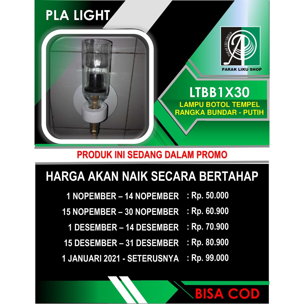 LAMPU DINDING / LAMPU KAMAR / LAMPU TIDUR / LAMPU PILAR / LAMPU TEMPEL DARI BOTOL UNIK