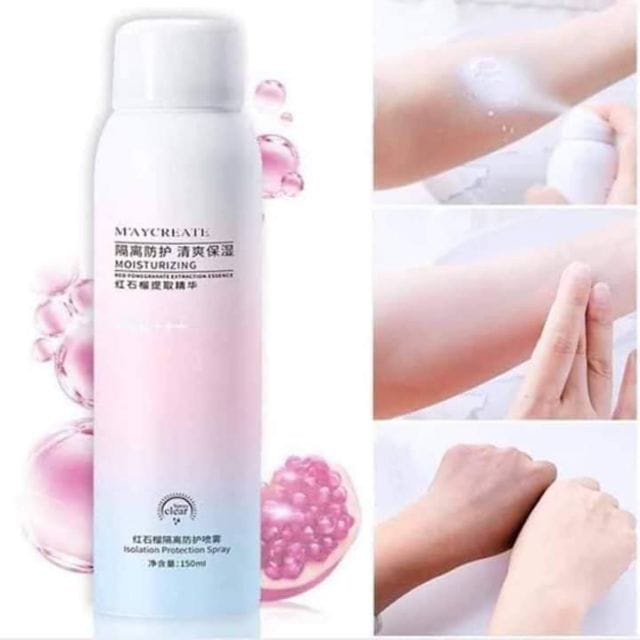 Spray Mousturing Whitening Spray pemutih Badan 3005