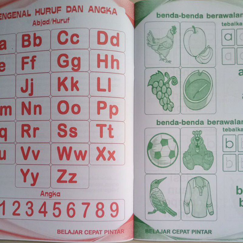 Buku Belajar Cepat Pintar Paud