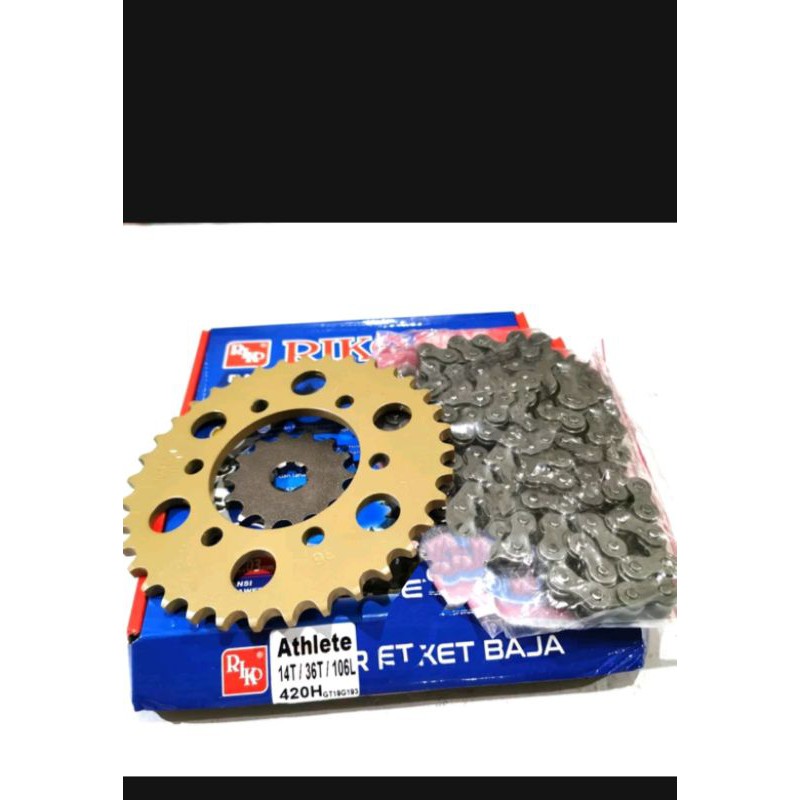 Gear Set Chainkit Kawasaki Athlete Riko