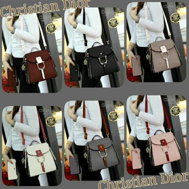 Tas Dior Set Dompet 2939