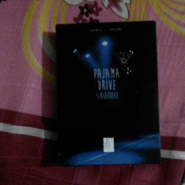 Kaset DVD Pajama Drive Senshuraku JKT48 (bekas) + kartu dari Yupi + free drakor