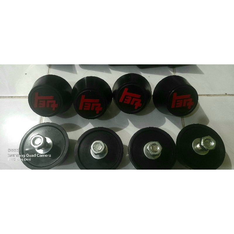 karet stopper bumper hardtop  TEC merah