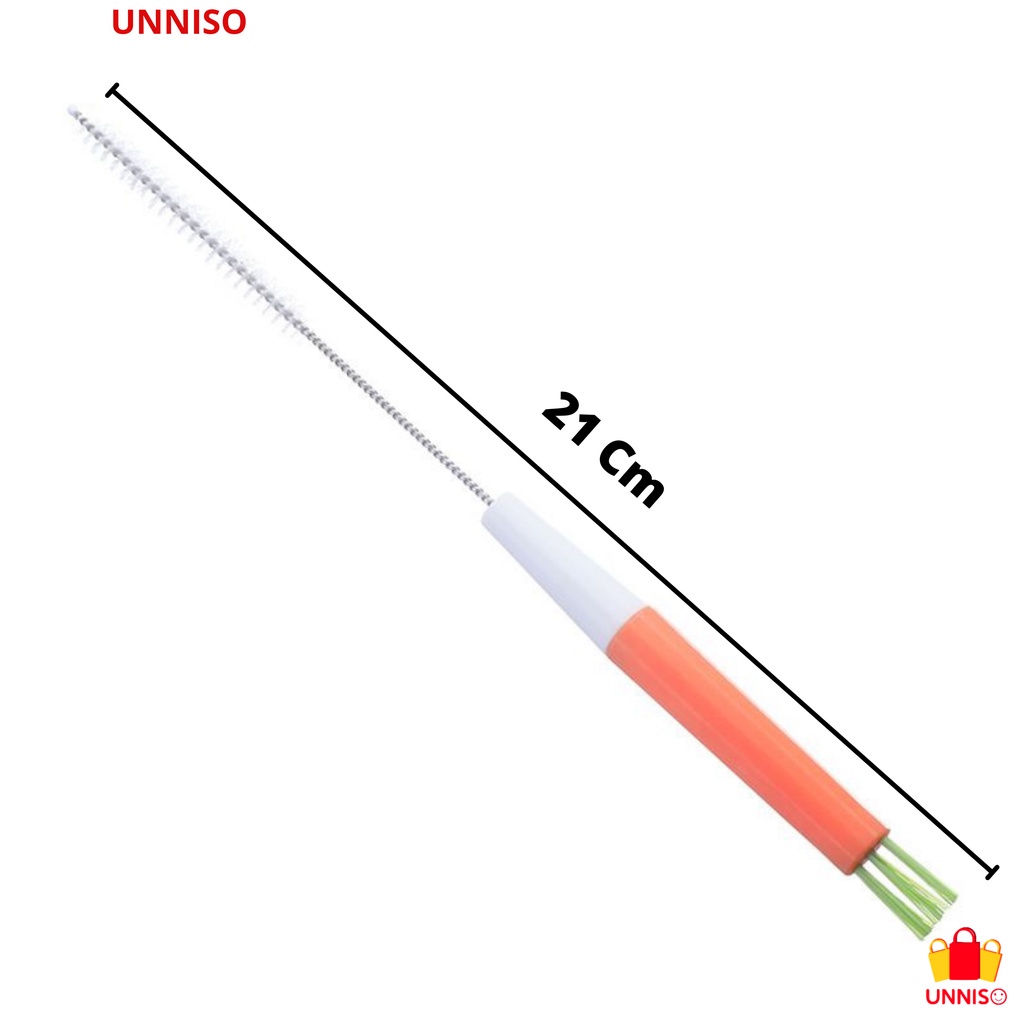 UNNISO - Sikat Pembersih Botol Dan Sedotan Botol Multifungsi SPB1