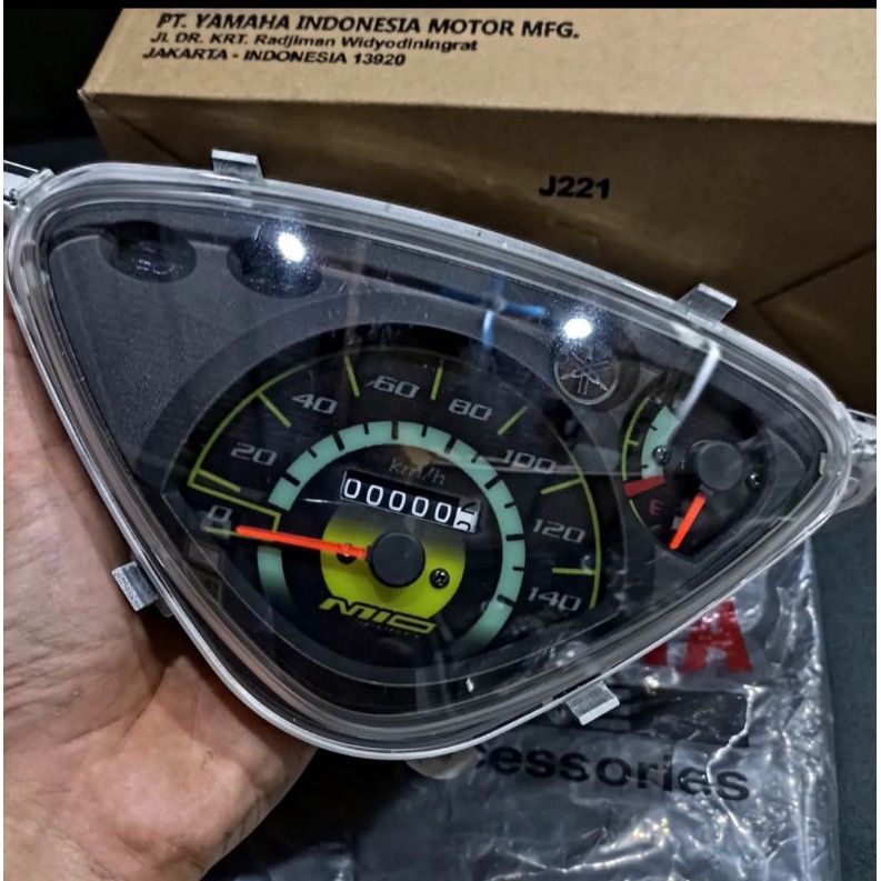 Speedometer Mio Sporty Smile Soulthy Custom Indiglow Spidometer Mio Sporty Smile Custom