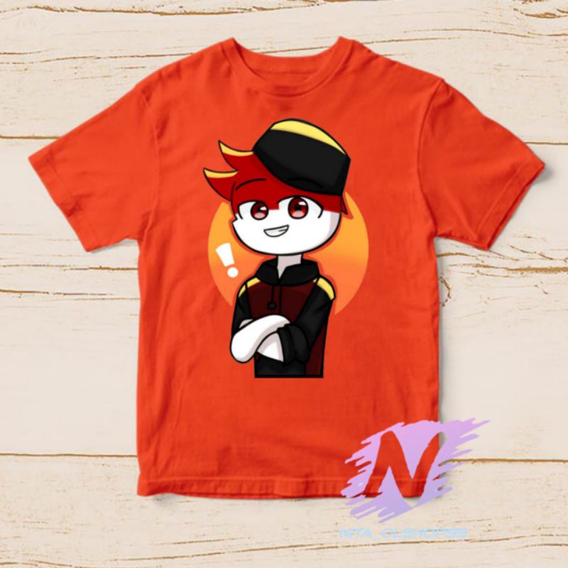 kaos anak kartun cantrihumas series