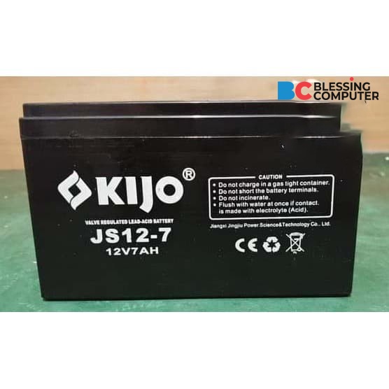 Baterai UPS 12V 7 AH KIJO