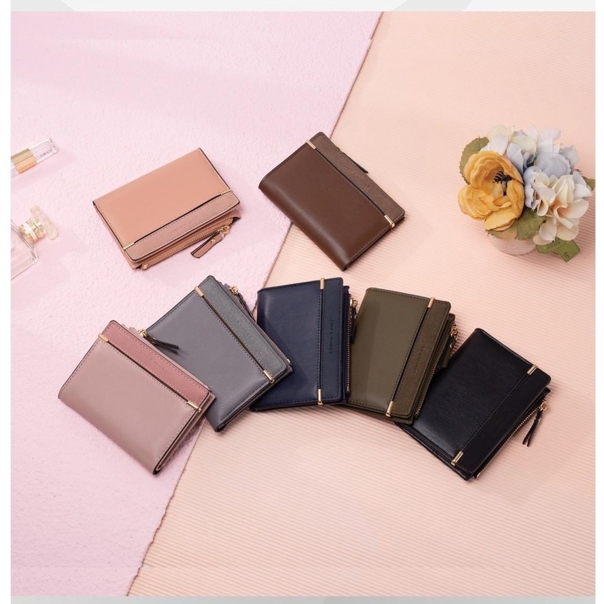 Jims Honey  Xavier Plus Wallet Dompet Lipat Pendek Wanita cewek Import branded Premium jimshoney