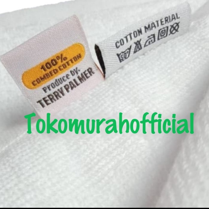 Handuk Terry Palmer Premium Hotel Warna Putih 70 x 140 cm