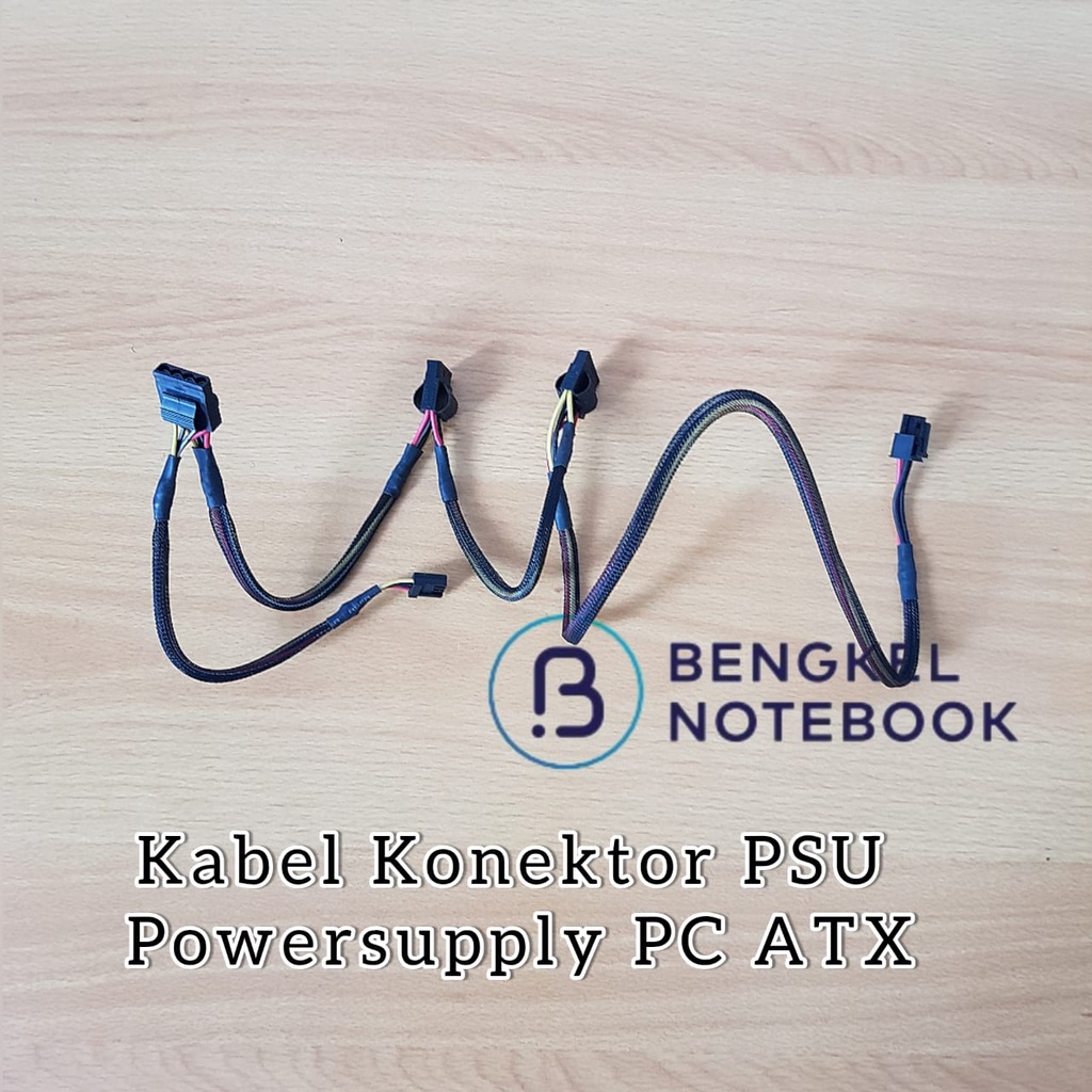 Kabel Konektor PSU Powersupply PC ATX