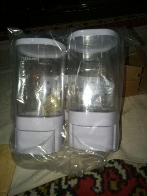 Wasser Wsd245 Dispenser Sabun Cair Double Dobel Tempat Sabun Cair