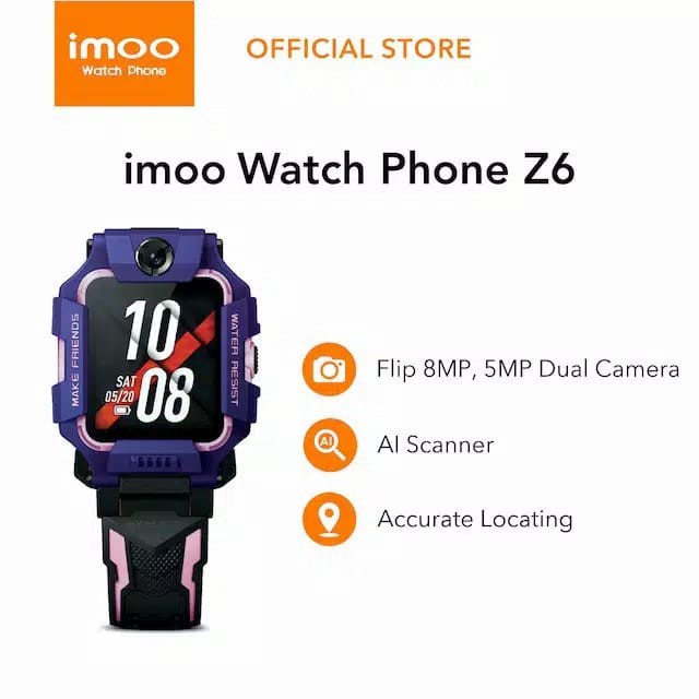 jam imoo z6 frozen anti air anak