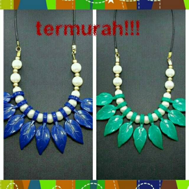 Kalung cantik kalung unik aksesotis hijab fashion