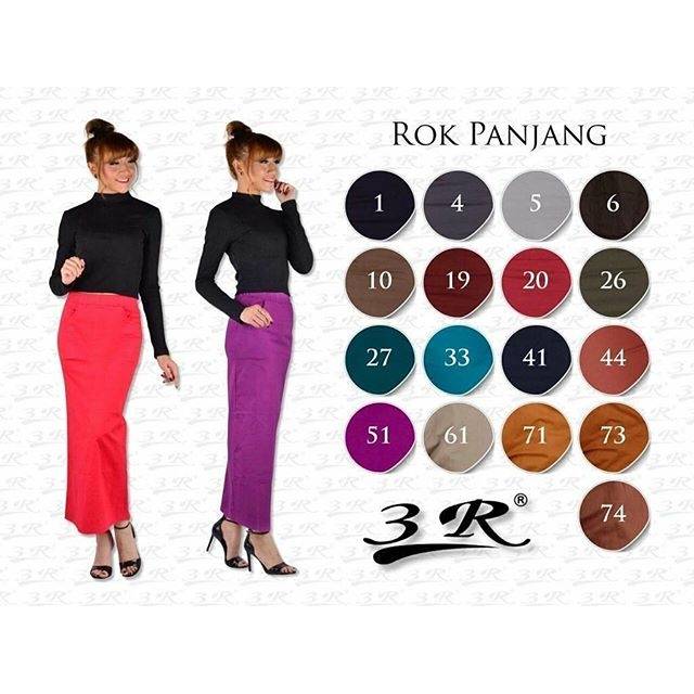 Rok panjang pensil