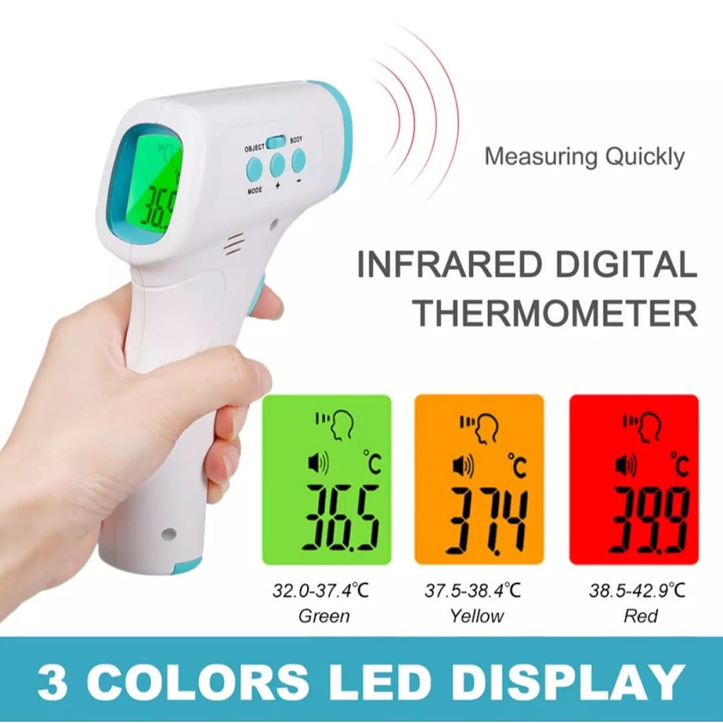 Mikusoo Termometer Tembak Non Contact Thermometer Termo Gun Digital Infrared