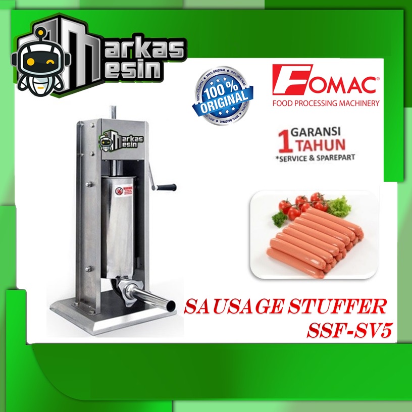 Mesin Cetak Sosis / Sausage Stuffer FOMAC SSF-SV5