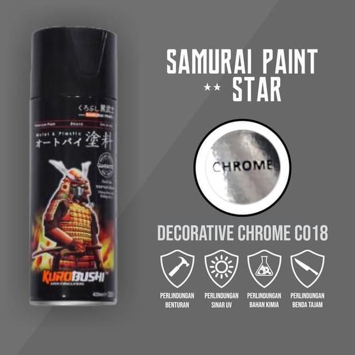 Pilox Samurai Paint Decorative Chrome C018 Promo