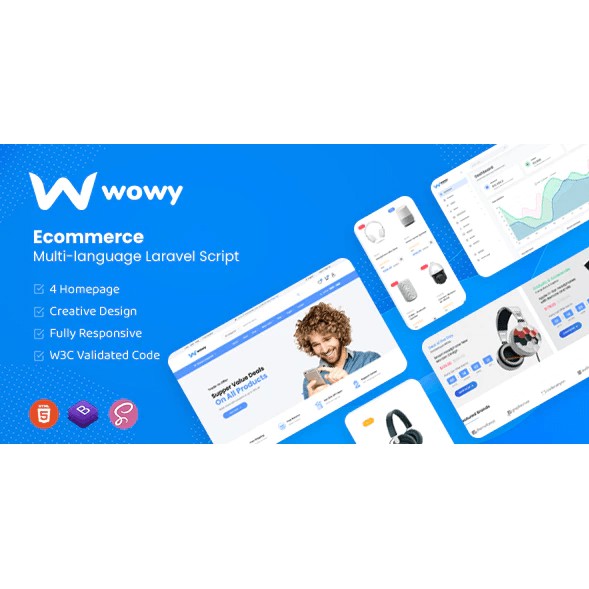 Wowy – Multi-language Laravel eCommerce Script-0
