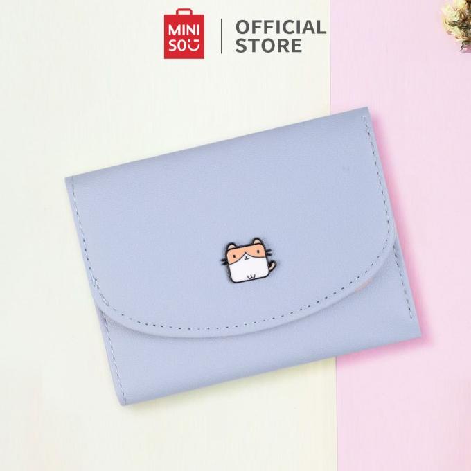 MINISO Dompet Wanita Kecil Mini Pendek Wallet Simple