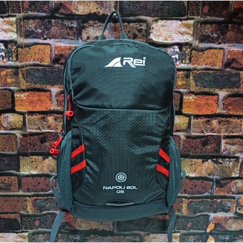 Tas Ransel Pria Rei Napoli 05 Ori Tas Ransel Rei 20L Original+Raincover