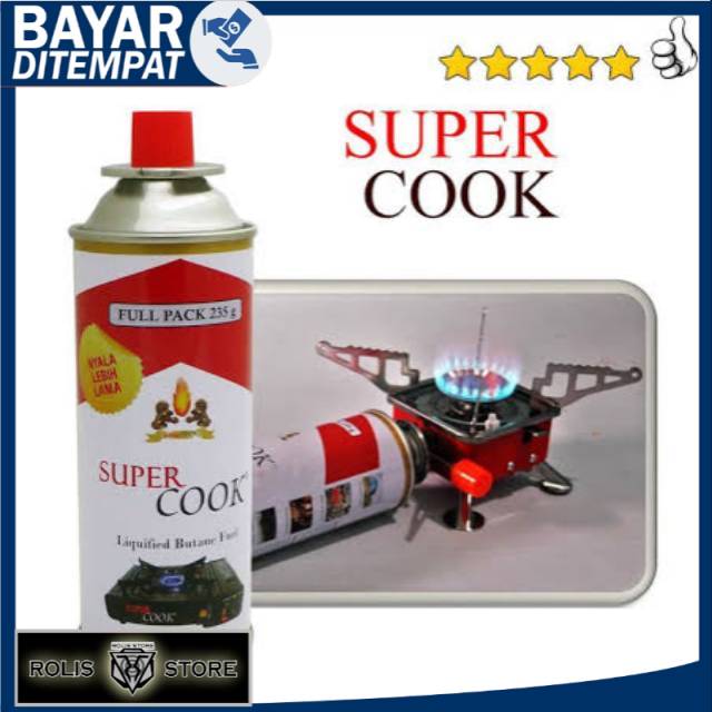 GAS SUPERCOOK - GAS KOMPOR PORTABLE