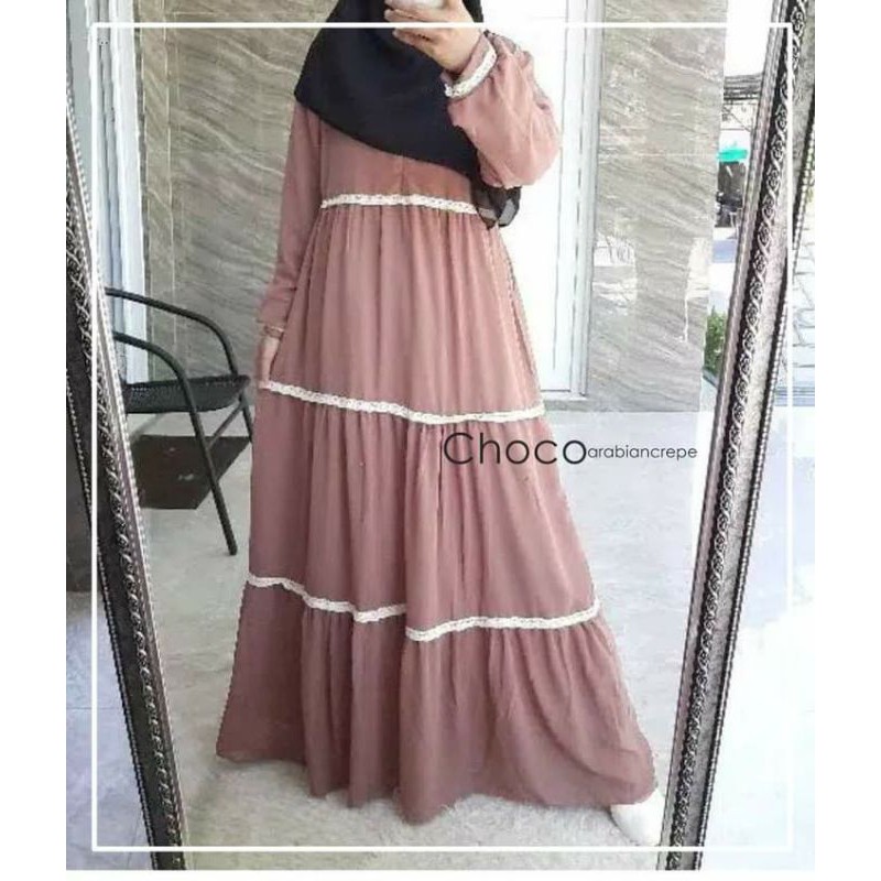 Gamis Arabian Crepe