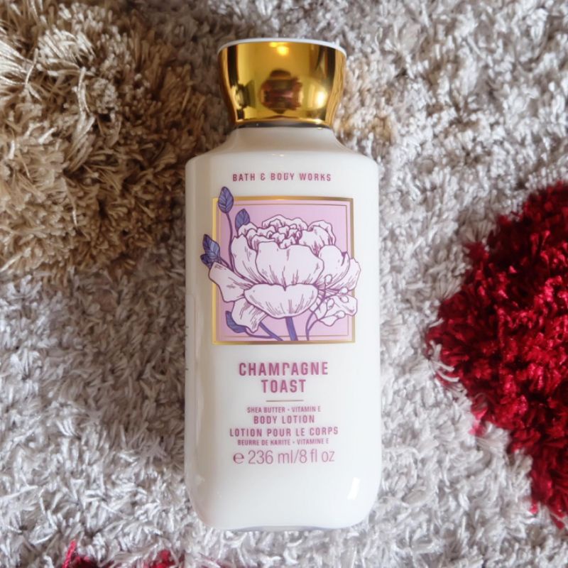 Bath & body works bbw body lotion champagne toast 236 ml Original 100%