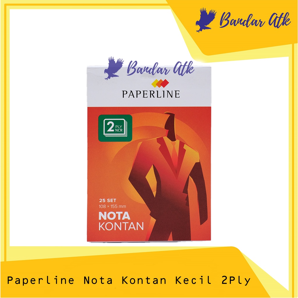 

Buku Nota Kontan K2 Kecil 2 Ply Paperline [1 PACK 10 PCS]