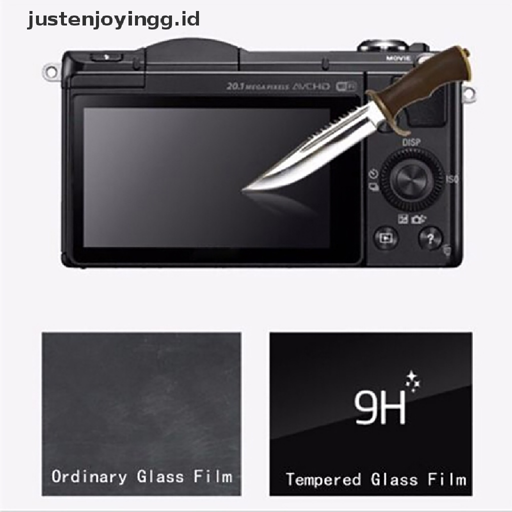 Tempered glass Pelindung Layar lcd Untuk alpha A6000 A6300 A6500