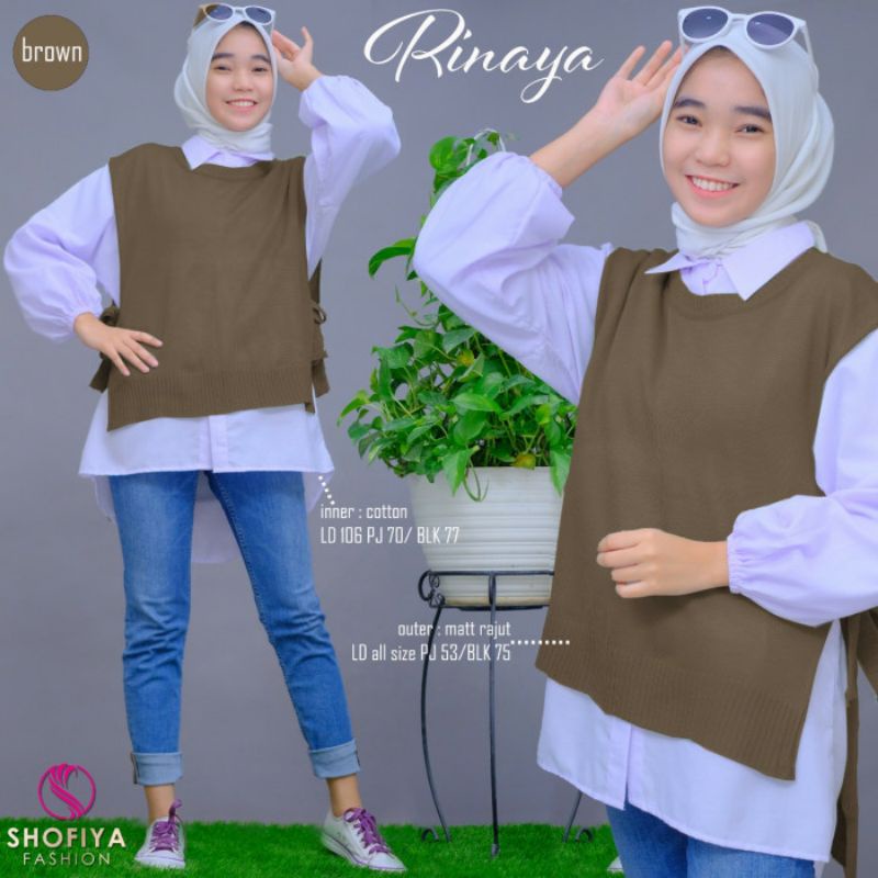 RINAYA SET (SET ATASAN) BY SHOFIYA || ORI SHOFIYA