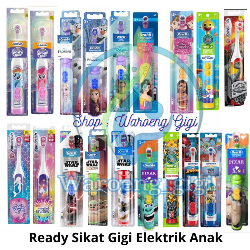 Sikat Gigi Elektrik Anak / Kids Electric Toothbrush