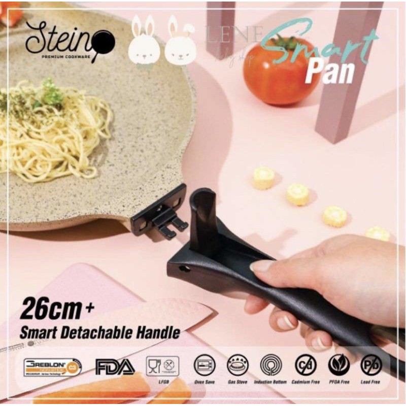 STEIN COOKWARE SMART PAN WITH GRILL / PENIRIS [26CM] - ORIGINAL