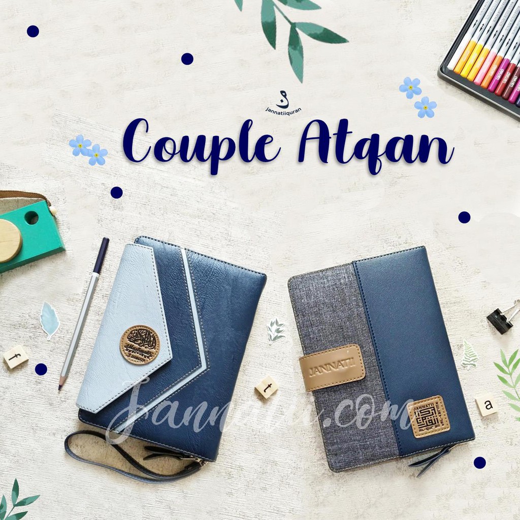 Al Quran Latin Atqan COUPLE Sakinah Cocok untuk Hantaran / Mahar / Kado / Seserahan