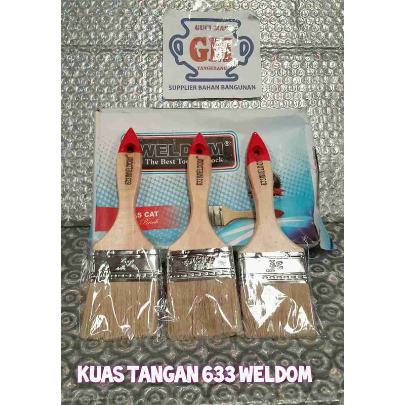 

Kuas Tangan 633 Berbagai Merk
