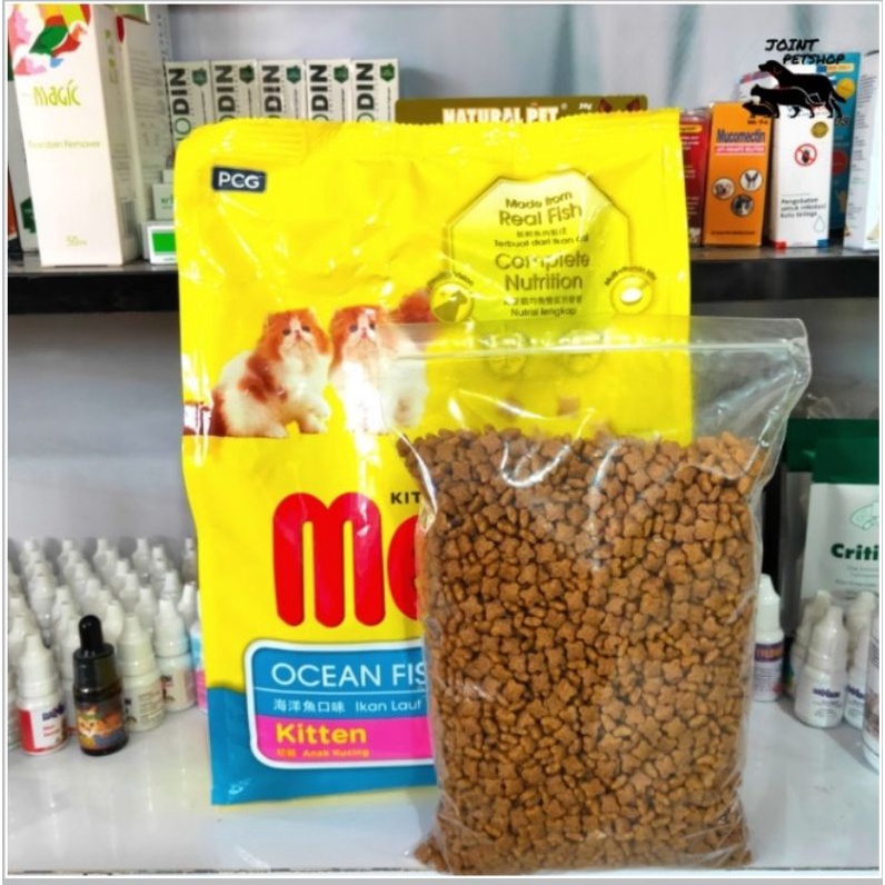 Meo Kitten Oceanfish 500gr Repack / Makanan Anak Kucing Me-o