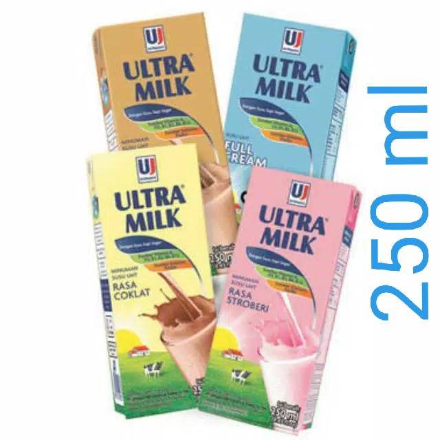 EXP FEBRUARI 2022 SUSU KOTAK ULTRA MILK 250 ML SEHAT 