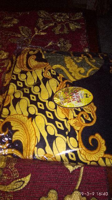 Grosir Batik Solo - Batik Couple Gamis Sogan 2535