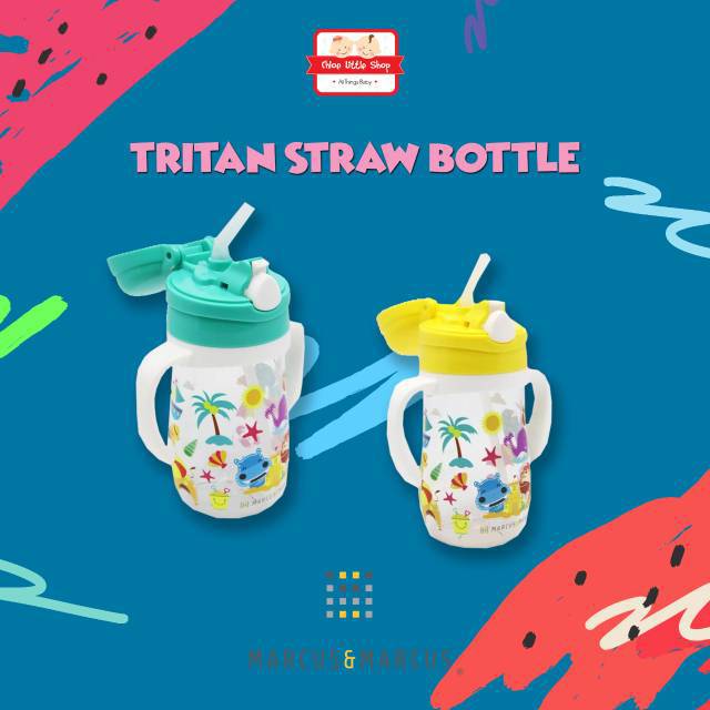 Marcus &amp; Marcus Tritan Straw Bottle