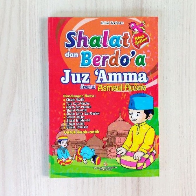 Buku Sholat Anak Tuntunan Shalat Anak dilengkapi Gambar Warna Juz Amma Buku Solat Anak