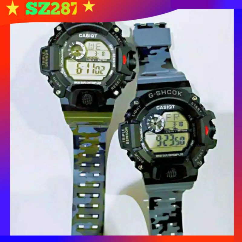 READY Jam Tangan Digital G-Shock Army Untuk Pria Import / Jam Tangan Import G-Shock Army Digital