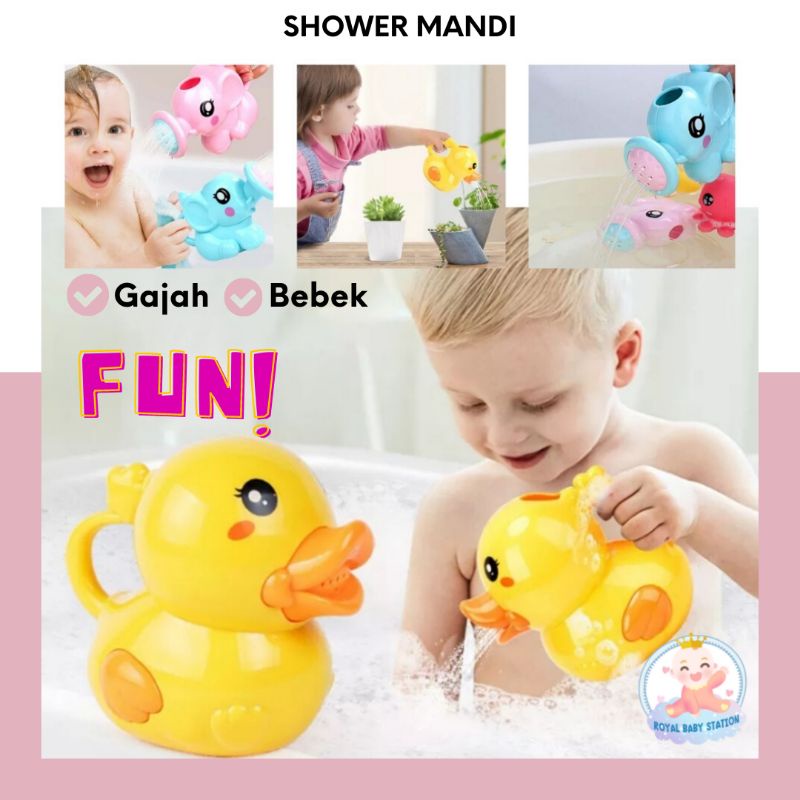 Royal Mainan Mandi Gayung Shower Bayi Anak Pancuran Lucu