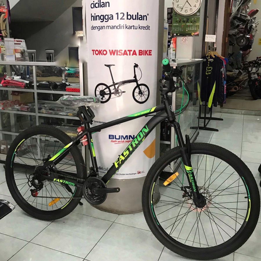 SEPEDA GUNUNG MTB 27.5 FASTRON DK HITEN STEEL